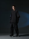 AW22 / 02 — T22-063 Armored Arm Nylon Long Sleeve T-shirt (Black)