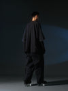 AW22 / 02 — T22-063 Armored Arm Nylon Long Sleeve T-shirt (Black)