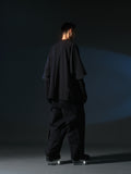 AW22 / 02 — T22-063 Armored Arm Nylon Long Sleeve T-shirt (Black)