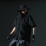 SS23 / 03 — T23-069 Switchable Breathing Shirt (Black)