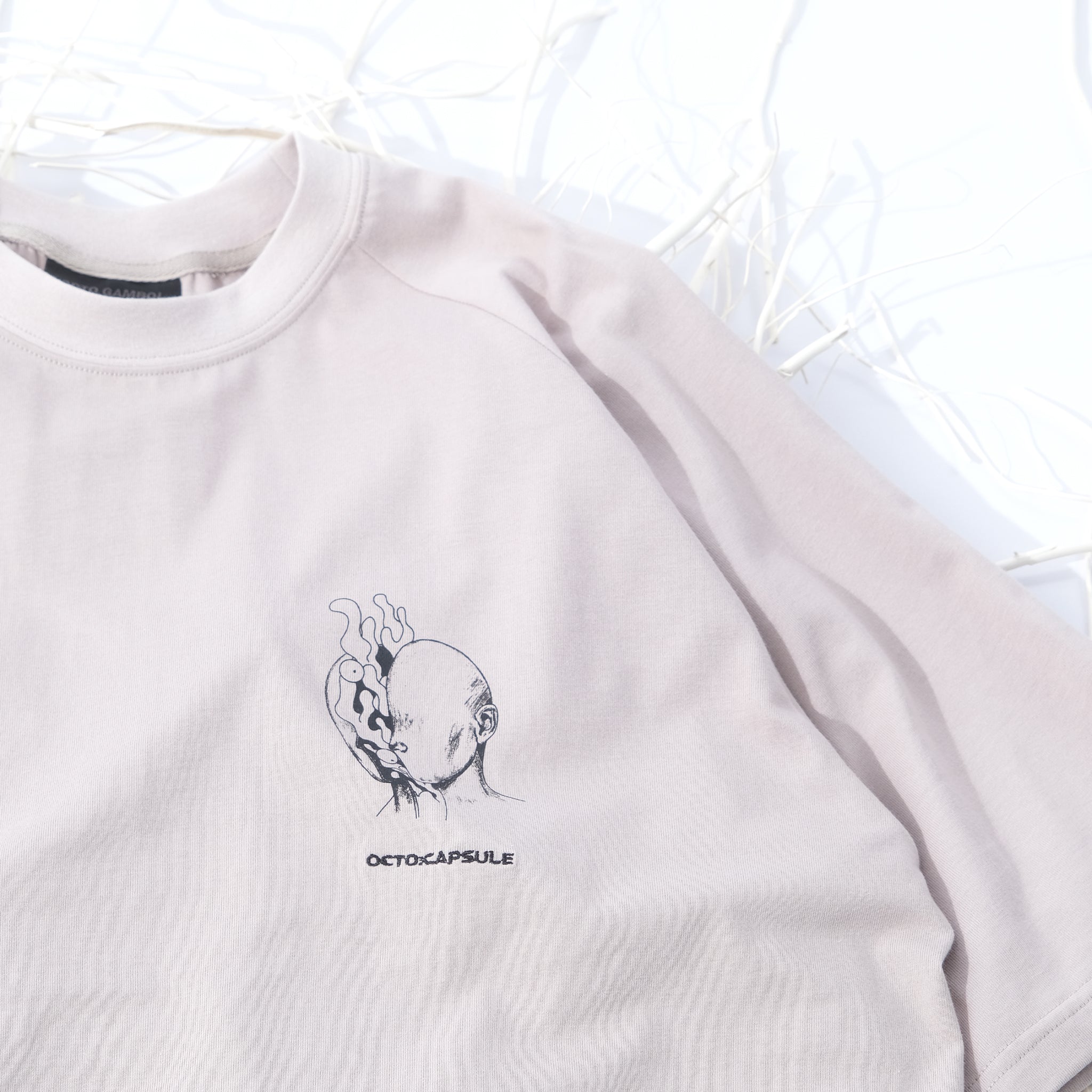 Capsule 03 / CH102  “Parasyte” T-Shirt  (Ivory Grey)
