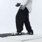 Capsule 01 / CSP-116 Hidden Pocket Adjustable Loose Pants  (Black)