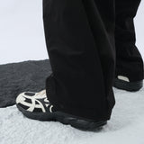 Capsule 01 / CSP-116 Hidden Pocket Adjustable Loose Pants  (Black)