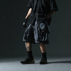 SS23 / 04 —  S23-066 2-Layer Loose Short (Anchor Grey)