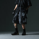 SS23 / 04 —  S23-066 2-Layer Loose Short (Anchor Grey)