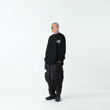 Capsule Series / CB110 Multi Cargo Pocket Pants (Black)