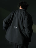 AW22 / 04 —J22-023 3-collar Trapezoidal Jacket (Black)