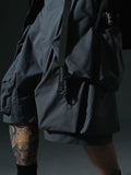 SS23 / 04 —  S23-066 2-Layer Loose Short (Anchor Grey)