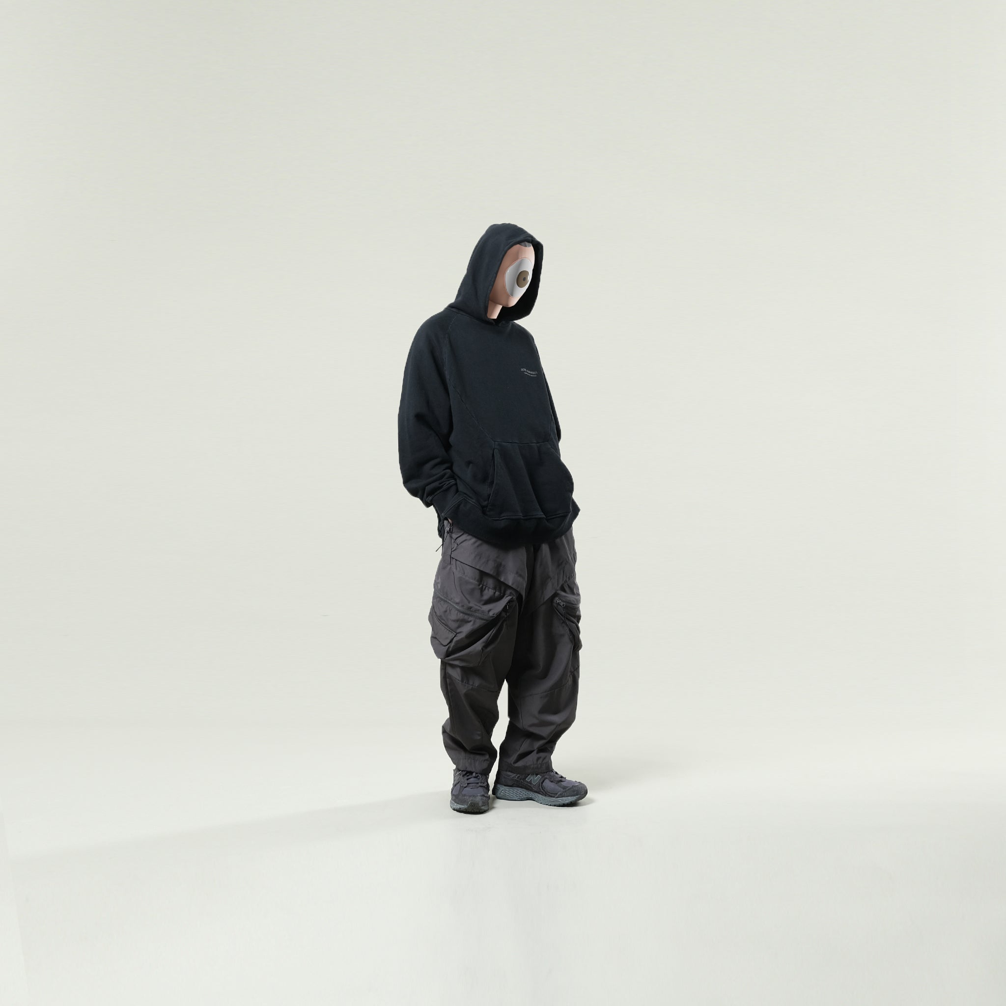 Capsule Series / CD074 Washed Hoodie (Black)
