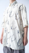Capsule 03 / CT103 Nylon “Parasyte” Shirt (Cream White)