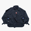AW22 / 04 —J22-023 3-collar Trapezoidal Jacket (Navy)