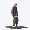 Capsule 02 / CSP-123 Quadruple Zipped Nylon Pants  (Khaki)