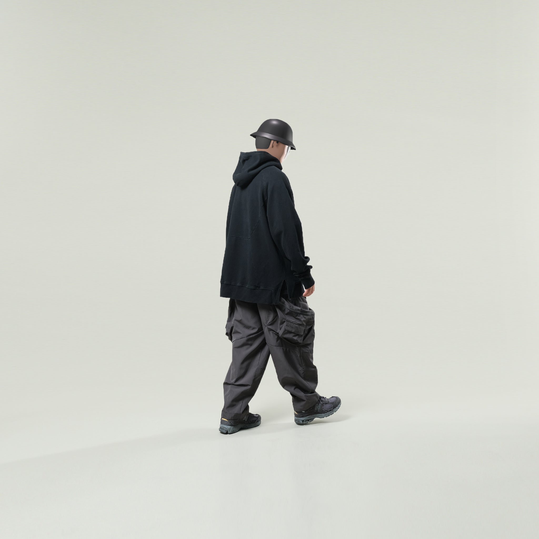 Capsule Series / CB097 Multi-Pocket Pants (Grey)