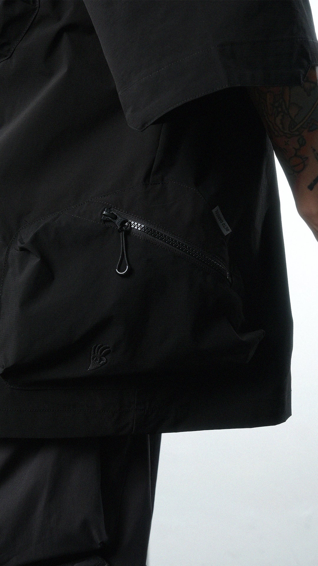 SS22/ 12 ST-074 Samue Shirt (Black)