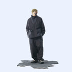 Capsule 03 / CSJ-004 Panelled Kimono Jacket  (Black)