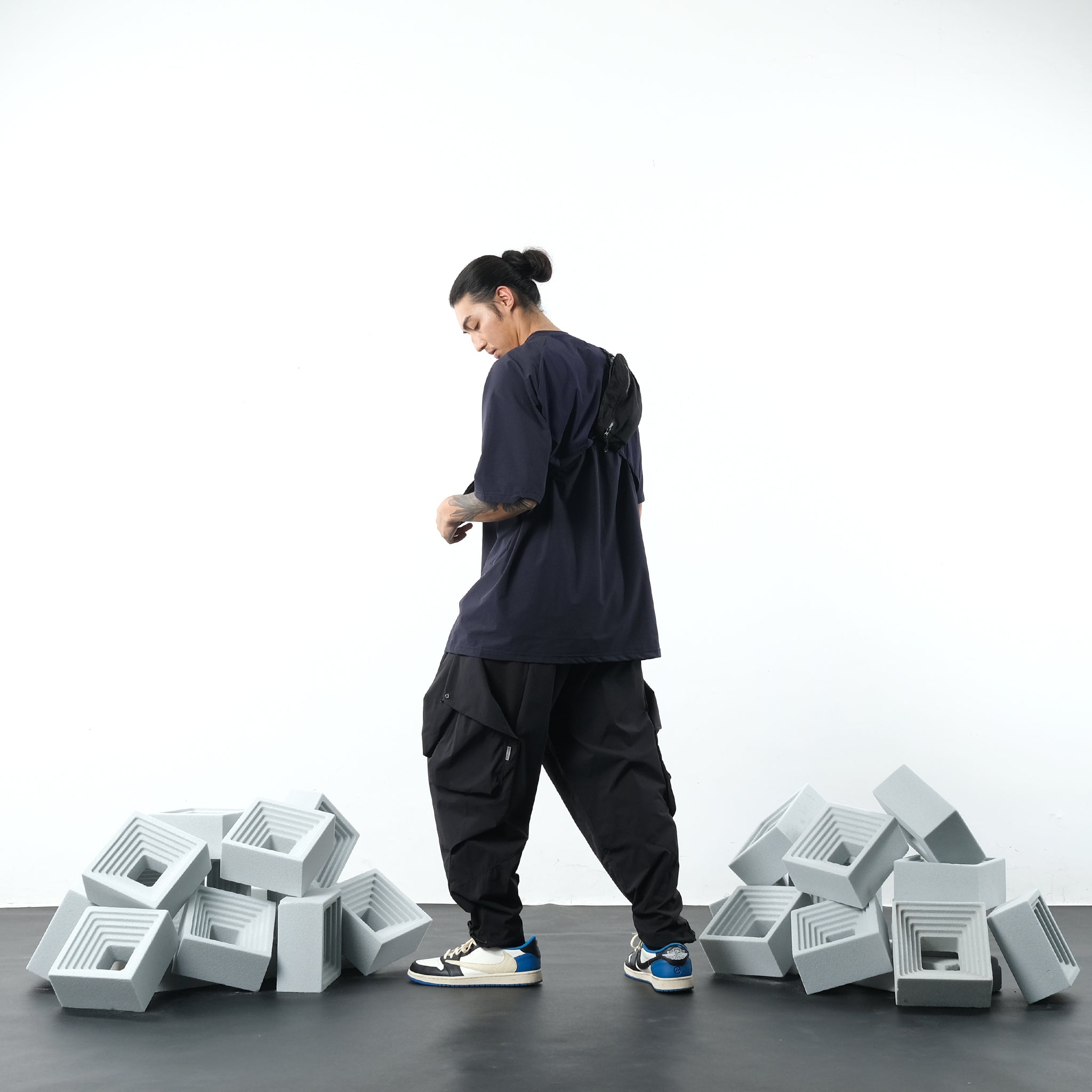 SS22/ 11 LP-118 Convertible Pants (Black)