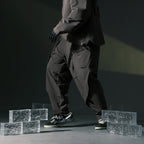 AW22 / 05 —  P22-121 Hidden Pocket Trapezoidal Pants (Gauntlet Grey)