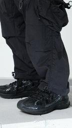 Pre-season LP-114 Drawstring Pocket Pants (Black)
