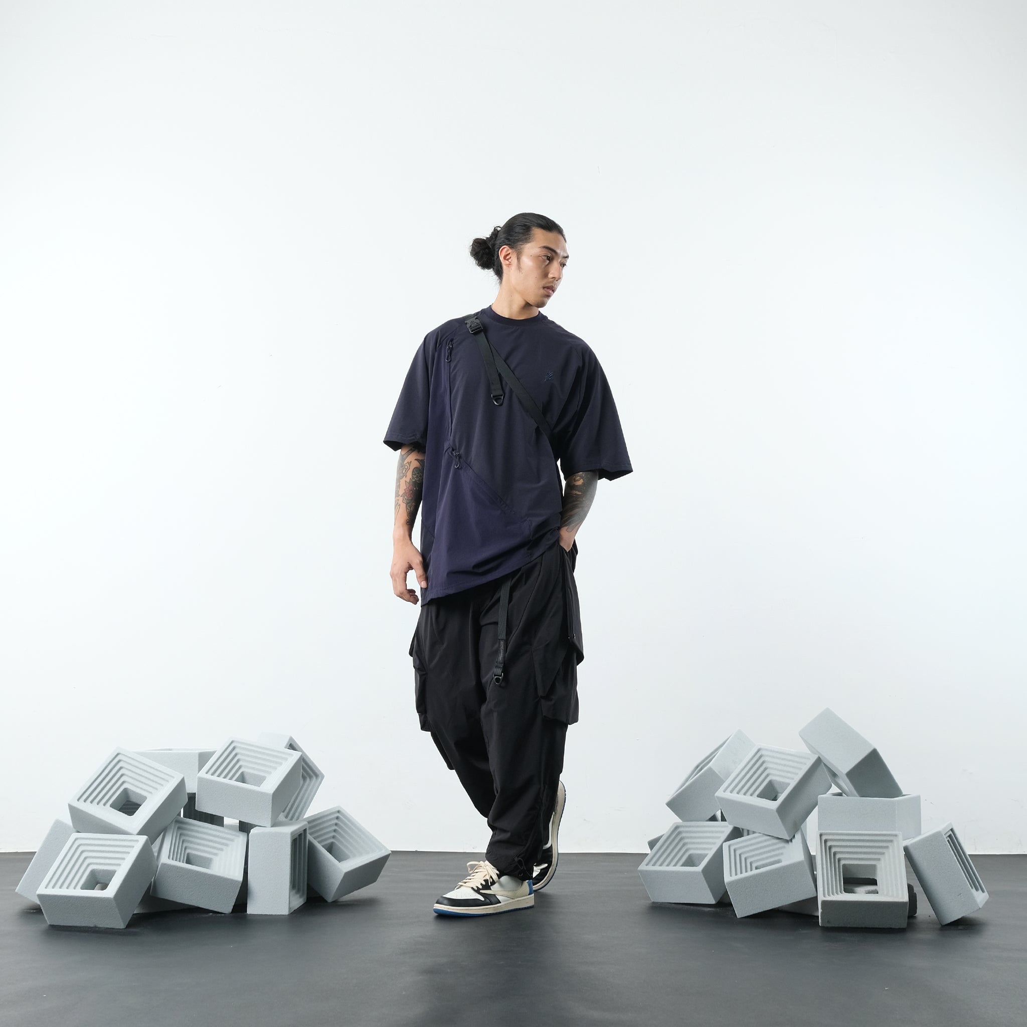 SS22/ 11 LP-118 Convertible Pants (Black)