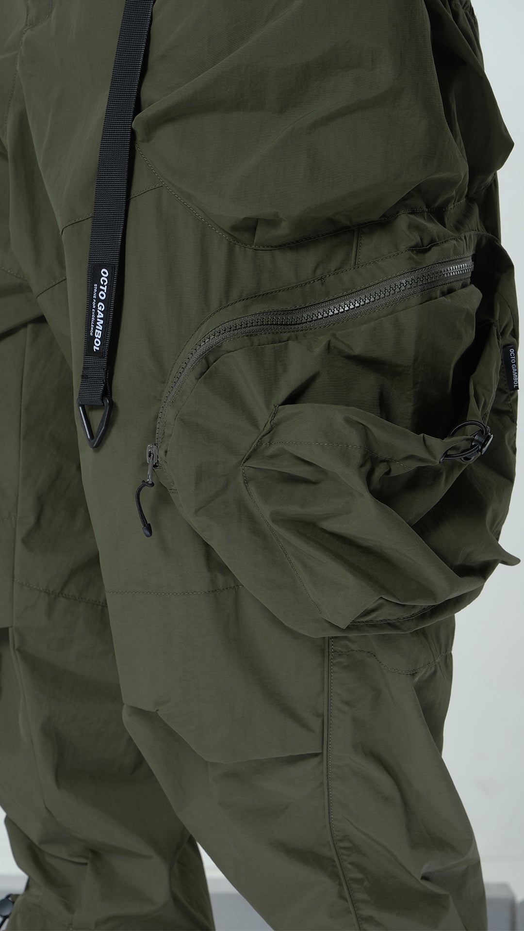 Pre-season LP-114 Drawstring Pocket Pants (Green)