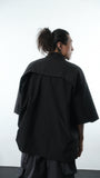 SS22/ 12 ST-074 Samue Shirt (Black)