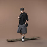 Capsule 02 / CS103 Nylon Slash Pocket Shorts (Gauntlet Green)