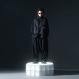AW22 / 12 —  P22-123 Adjustable Spiral Pants  (Black)