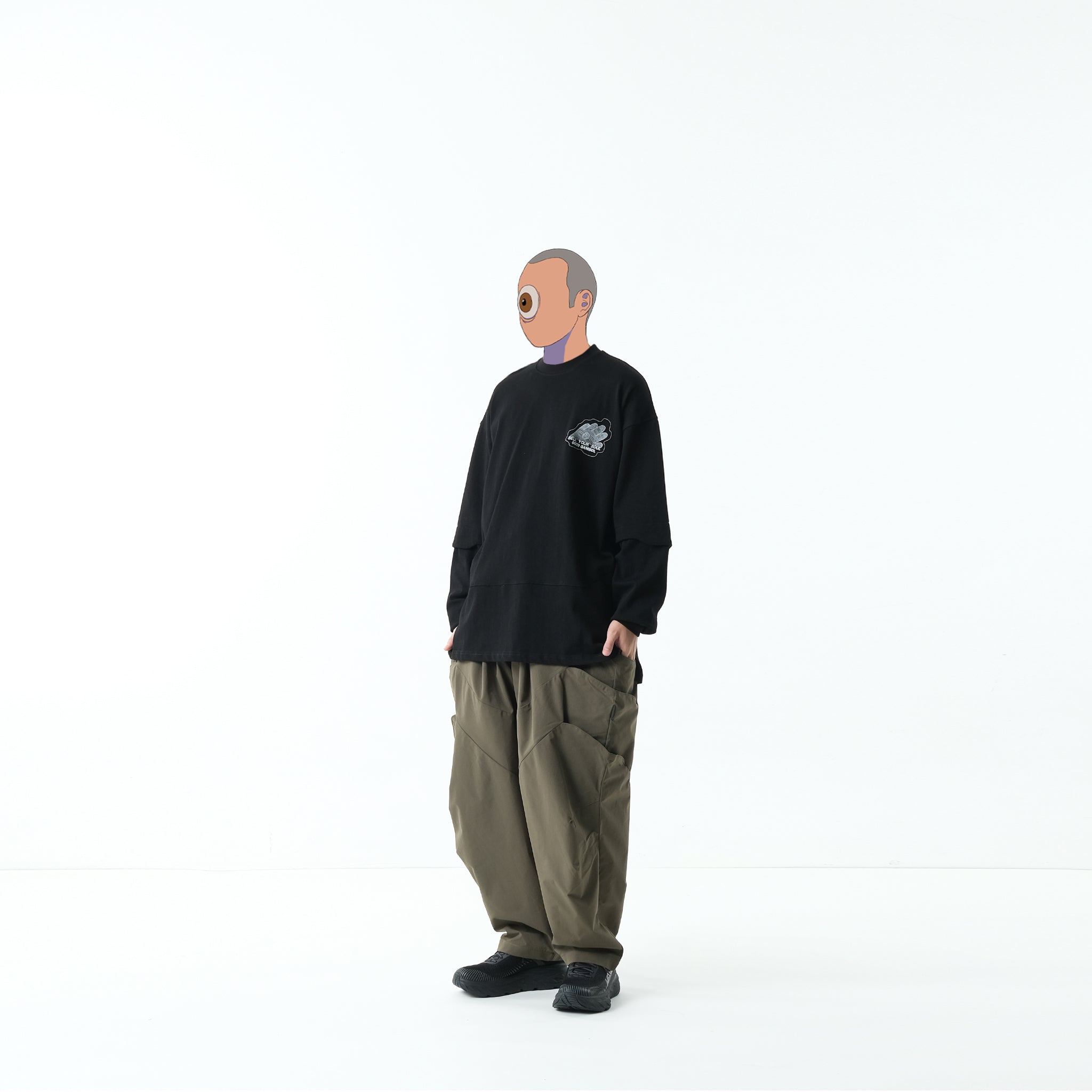 Capsule Series / CD070 Sell Your Soul Long Sleeve T-Shirt (Black)