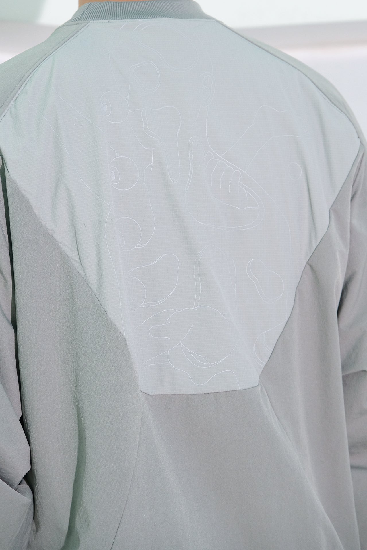 Capsule Series / CD081 Rebuild Crewneck (Cadet Grey)
