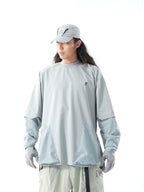 PRE - SEASON 01 — PT23-067 Detachable sleeves T-shirt (Grey)