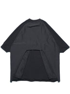 PRE - SEASON 01 — PT23-067 Detachable sleeves T-shirt (Black)