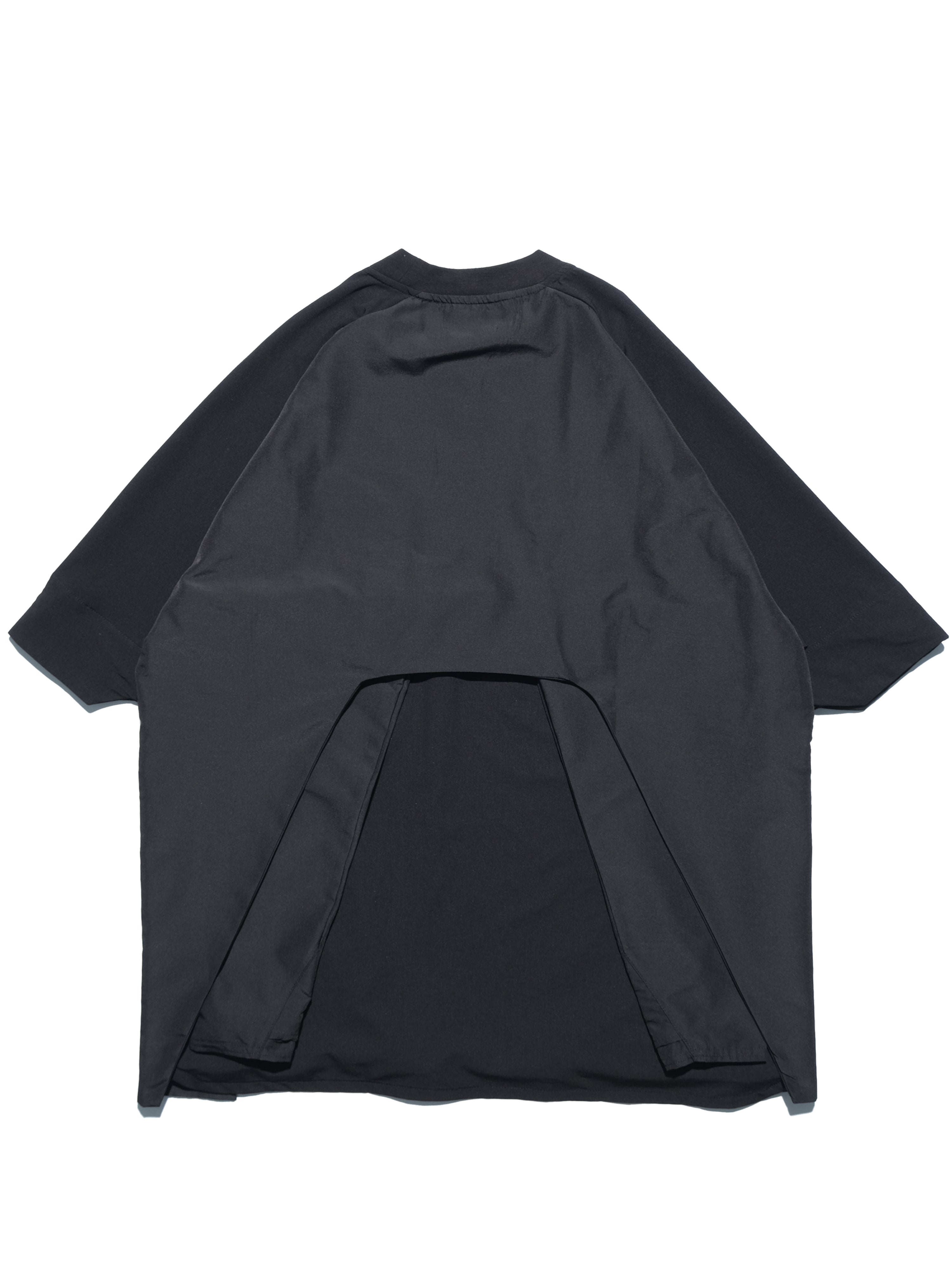 PRE - SEASON 01 — PT23-067 Detachable sleeves T-shirt (Black)