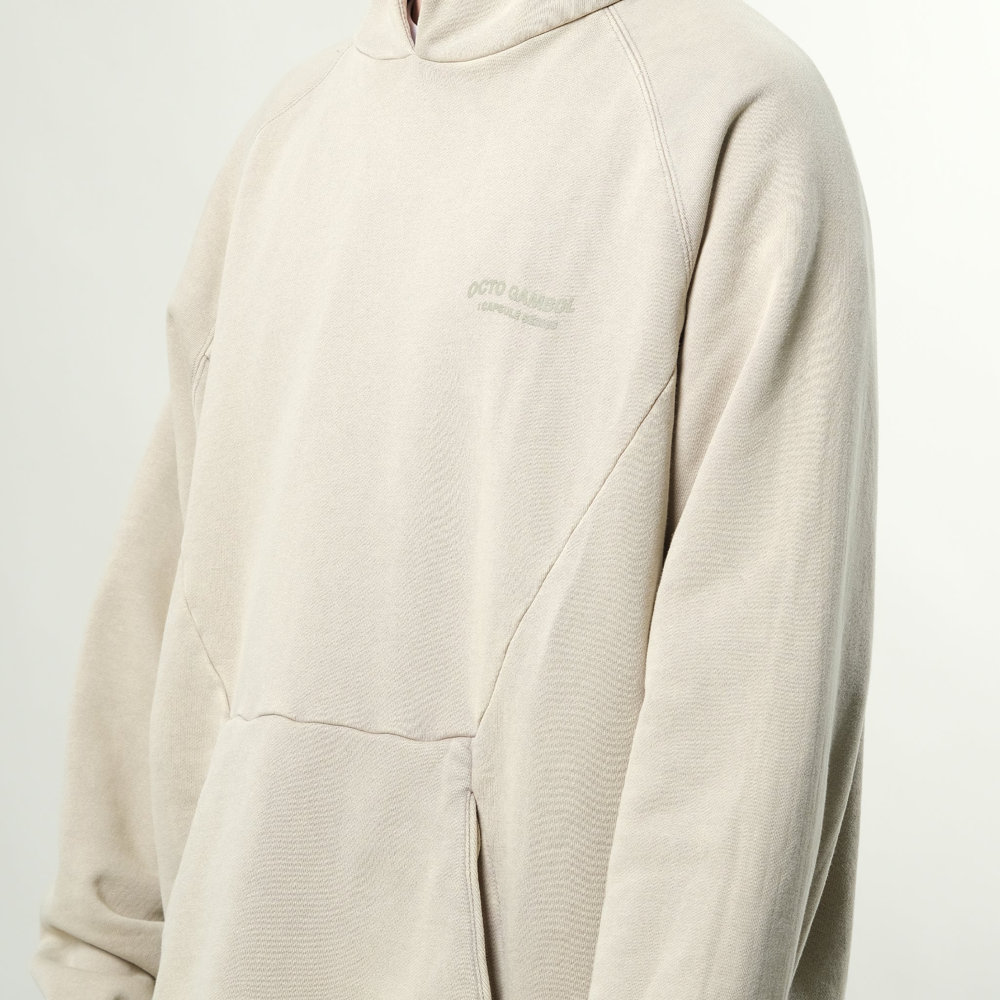 Capsule Series / CD074 Washed Hoodie (Khaki)