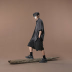 Capsule 02 / CS103 Nylon Slash Pocket Shorts (Black)