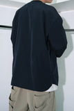 Capsule Series / CD077 Cargo Pocket Nylon Crewneck (Navy)