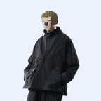 Capsule 03 / CSJ-004 Panelled Kimono Jacket  (Black)