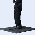 Capsule 01 / CSP-121 Double Layered Cargo Pocket Nylon Pants (Black)