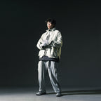 AW22 / 06 —J22-024  Flexible Collar Windbreaker (Mint Green)
