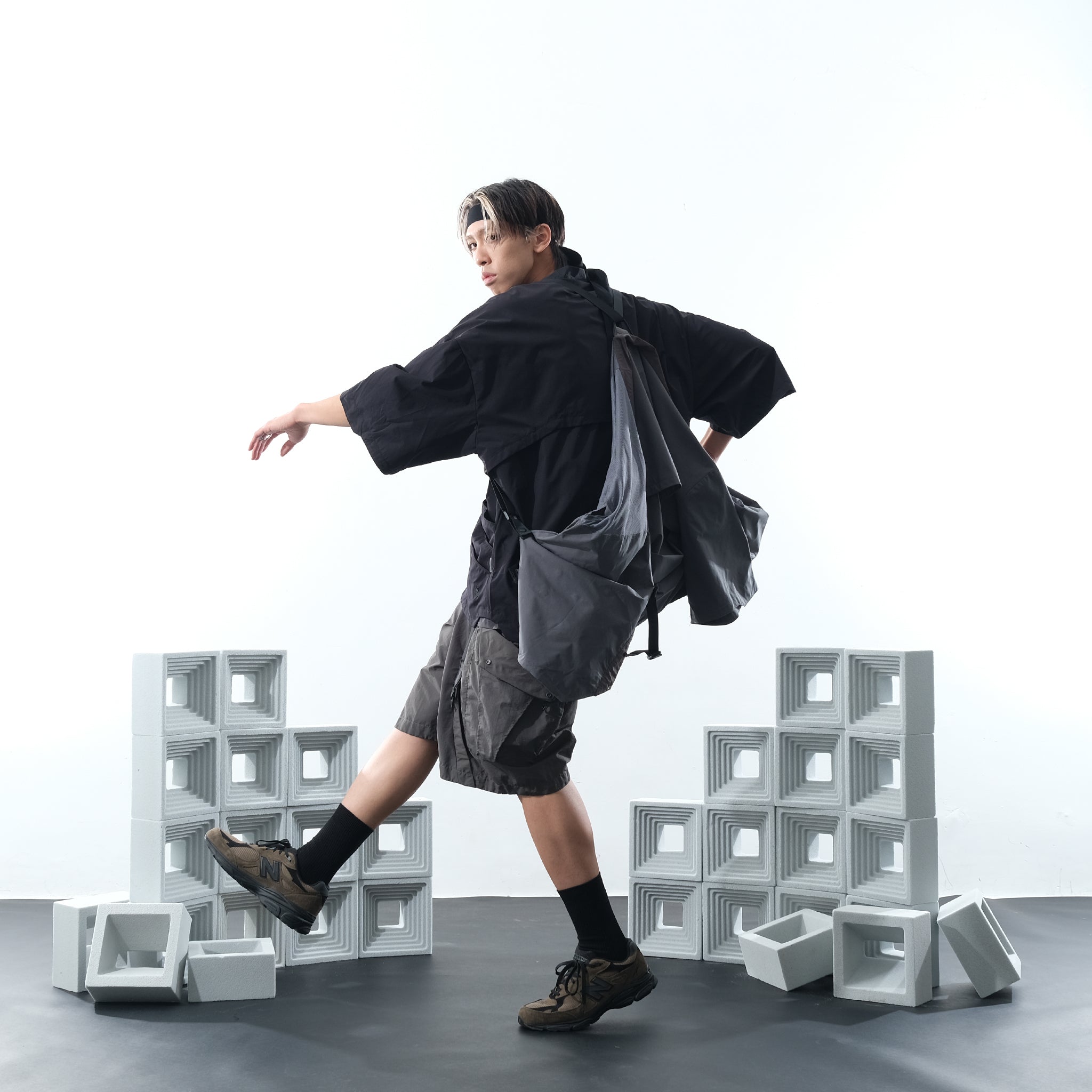 SS22/ 08  ST-073 Vest Jinbei (Grey)