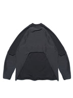 PRE - SEASON 01 — PT23-067 Detachable sleeves T-shirt (Black)