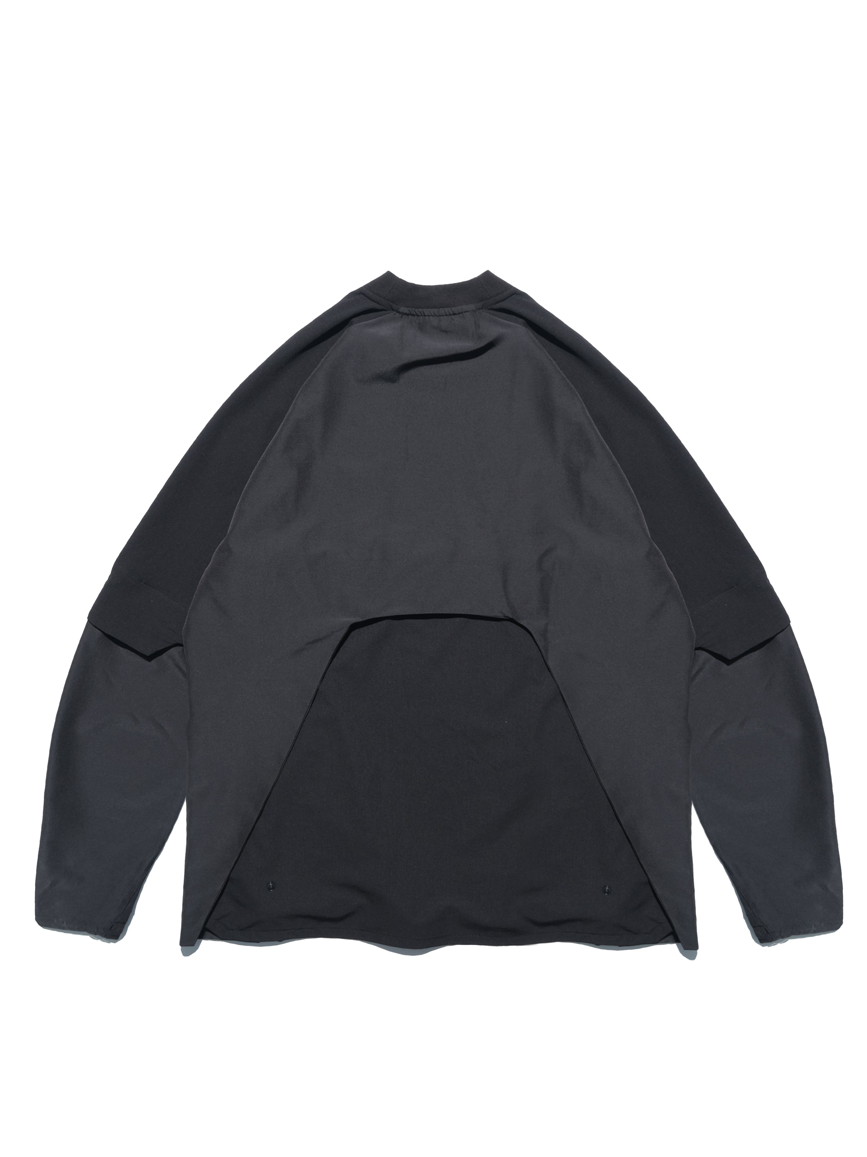 PRE - SEASON 01 — PT23-067 Detachable sleeves T-shirt (Black)