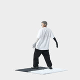 Capsule 01 / CSP-116 Hidden Pocket Adjustable Loose Pants  (Black)