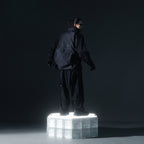 AW22 / 12 —  P22-123 Adjustable Spiral Pants  (Black)