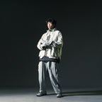 AW22 / 07 —  P22-122 3-way Expandable Relaxed Pants (Light Grey)