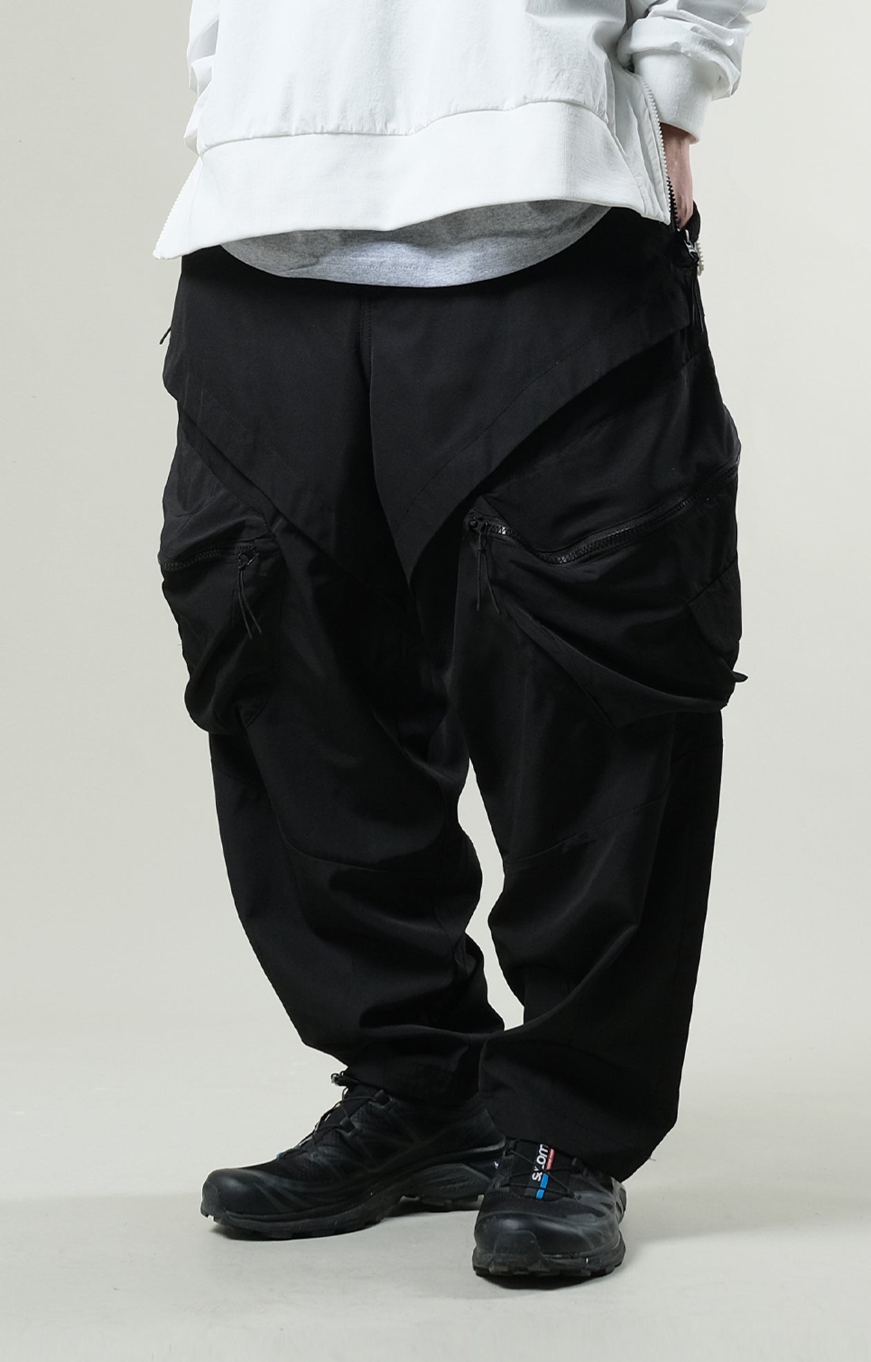 Capsule Series / CB097 Multi-Pocket Pants (Black)