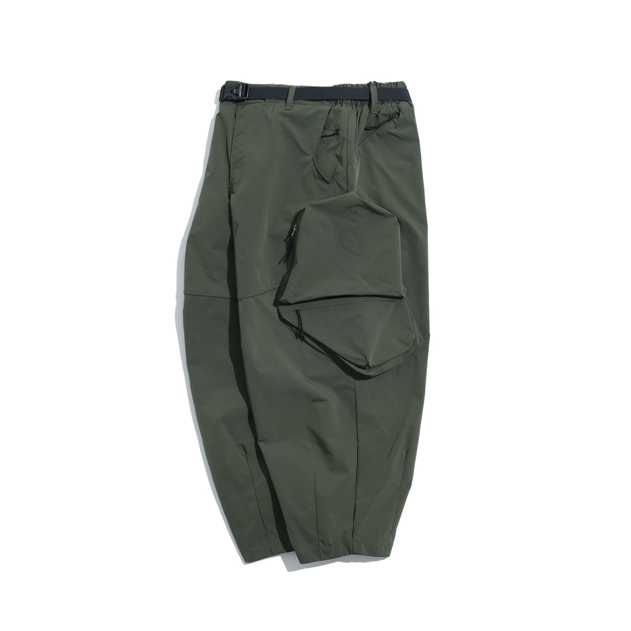 Capsule Series / CB101 Irregular Pocket Balloon Pants (Green)