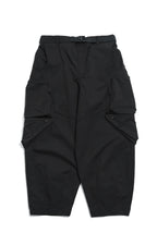 Capsule Series / CB101 Irregular Pocket Balloon Pants (Black)