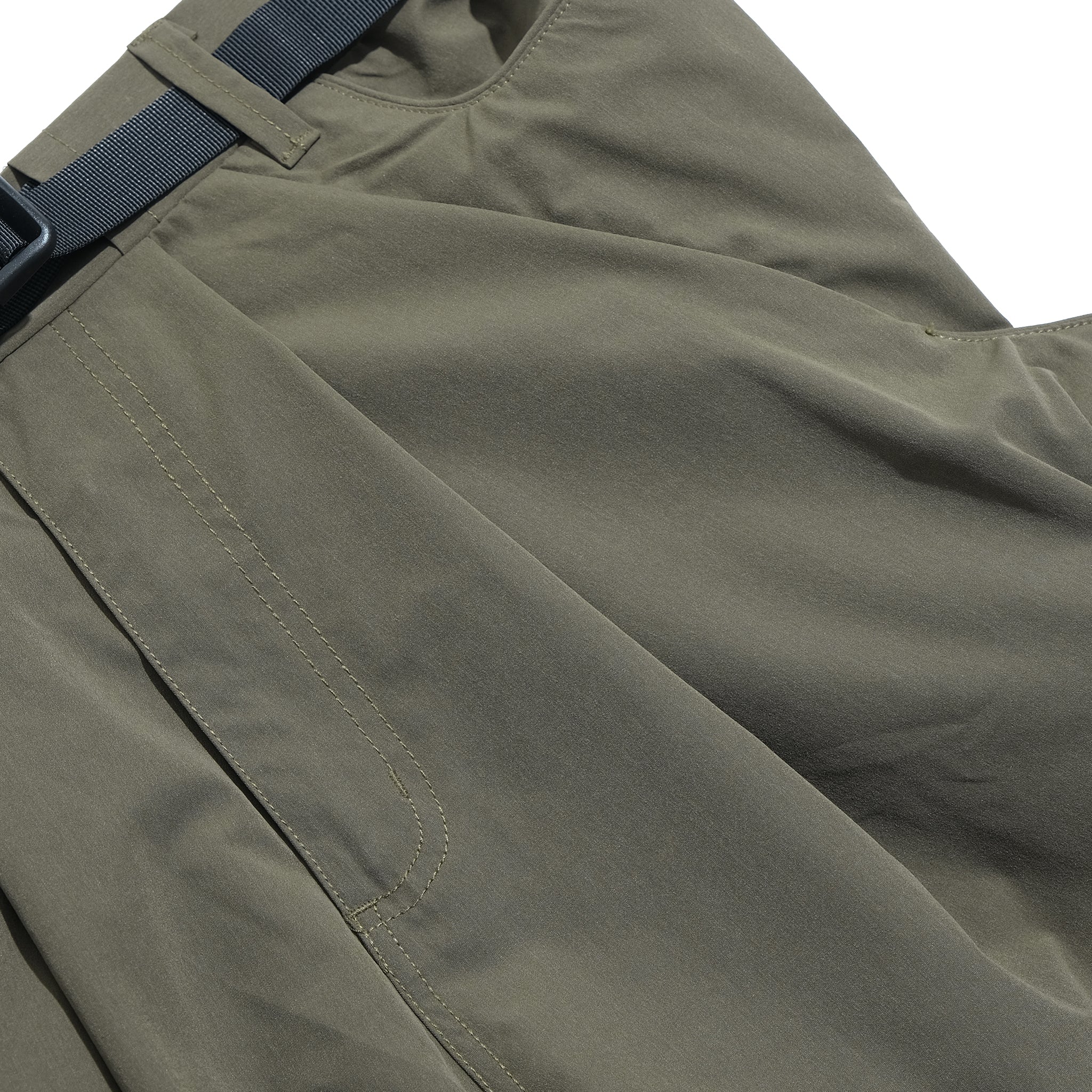 Capsule Series / CB103 3-layer Pocket Loose Pants (Green)