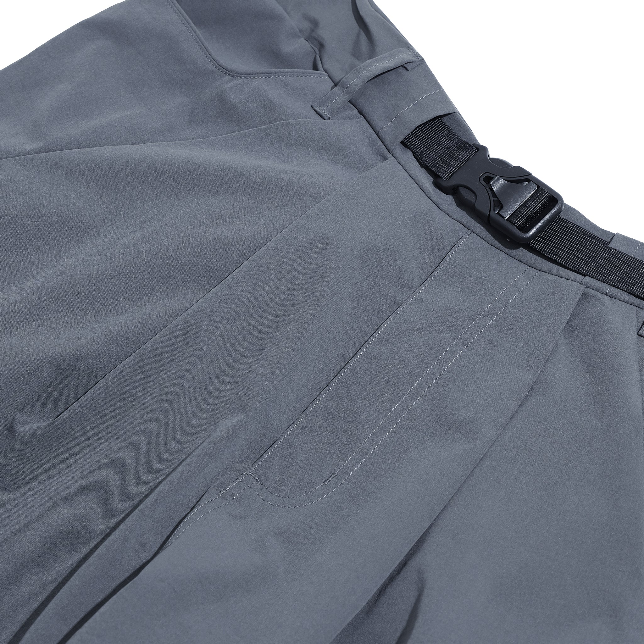 Capsule Series / CB103 3-layer Pocket Loose Pants (Grey)