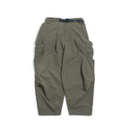 Capsule Series / CB103 3-layer Pocket Loose Pants (Green)